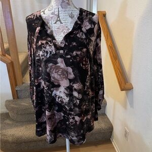 Floral Long Sleeve Blouse